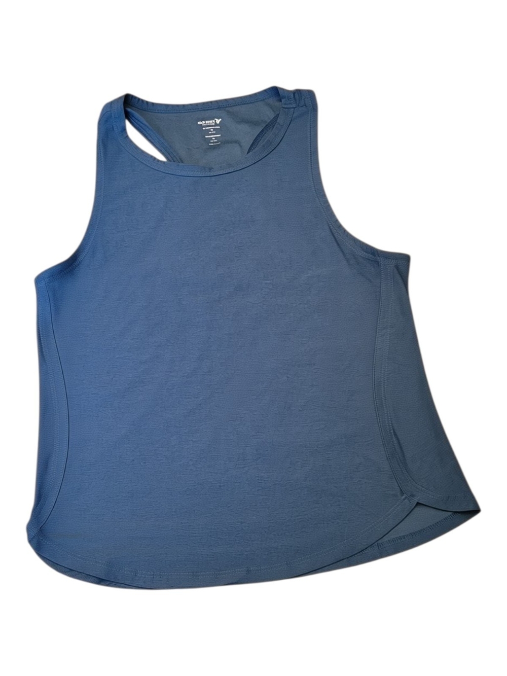 🥳4/$25!🥳 Old Navy Slate Blue High-Neck Racerback Tank - Women's